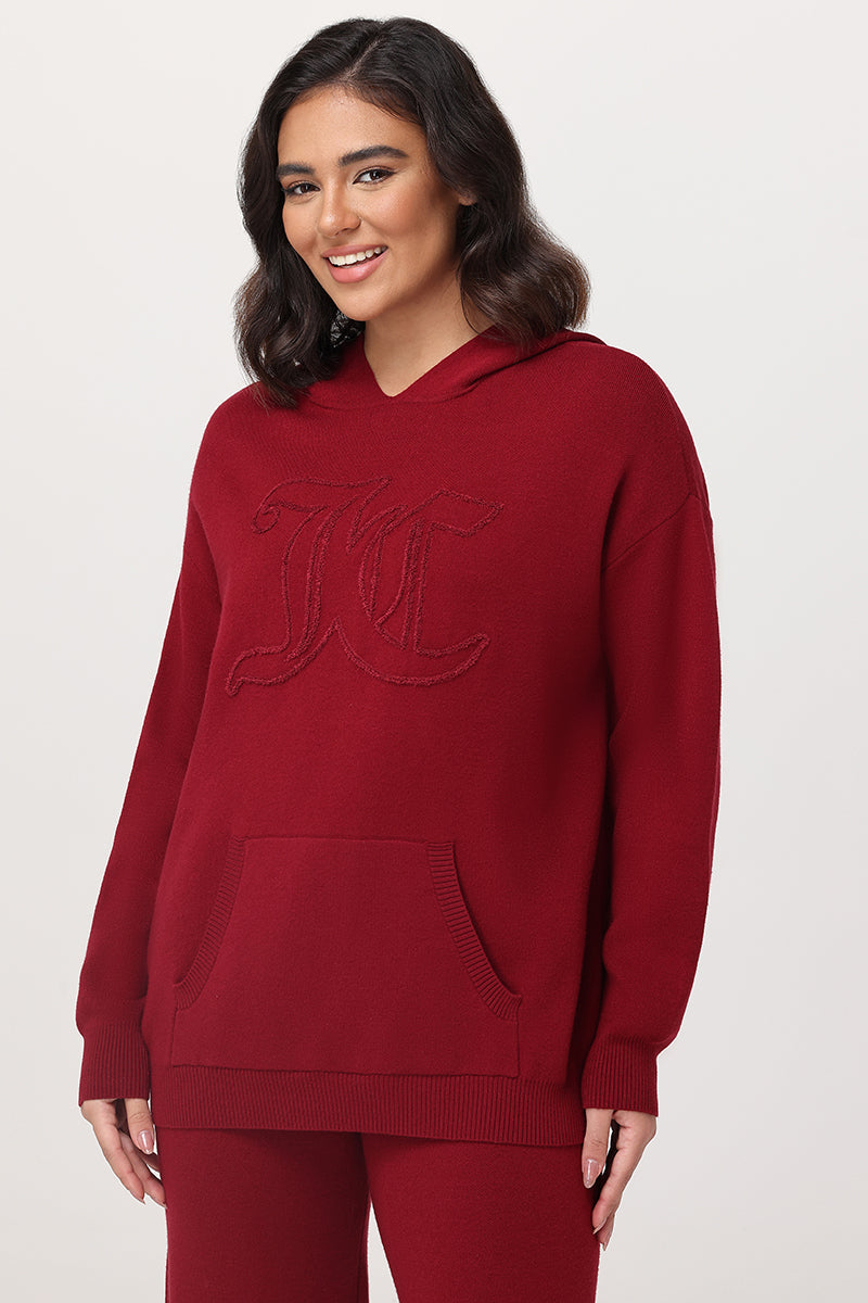 Embroidered Oversized Hoodie