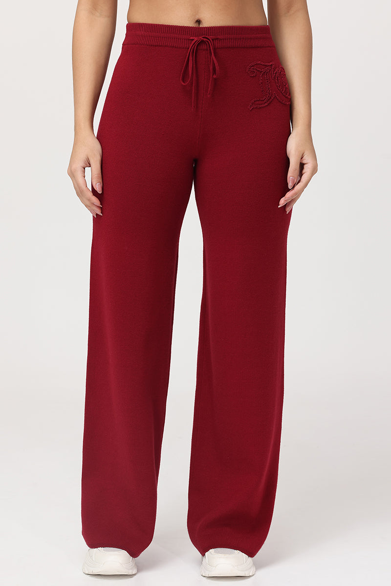 Knit Wide Leg Pants