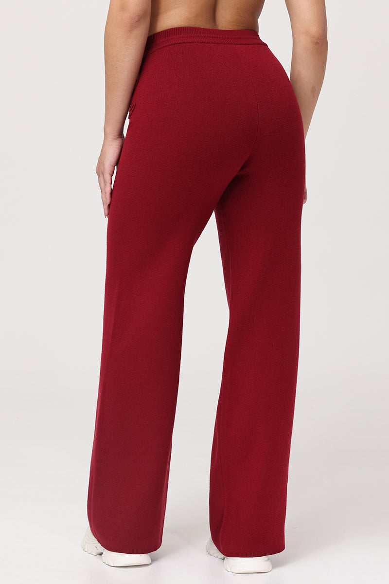 Knit Wide Leg Pants