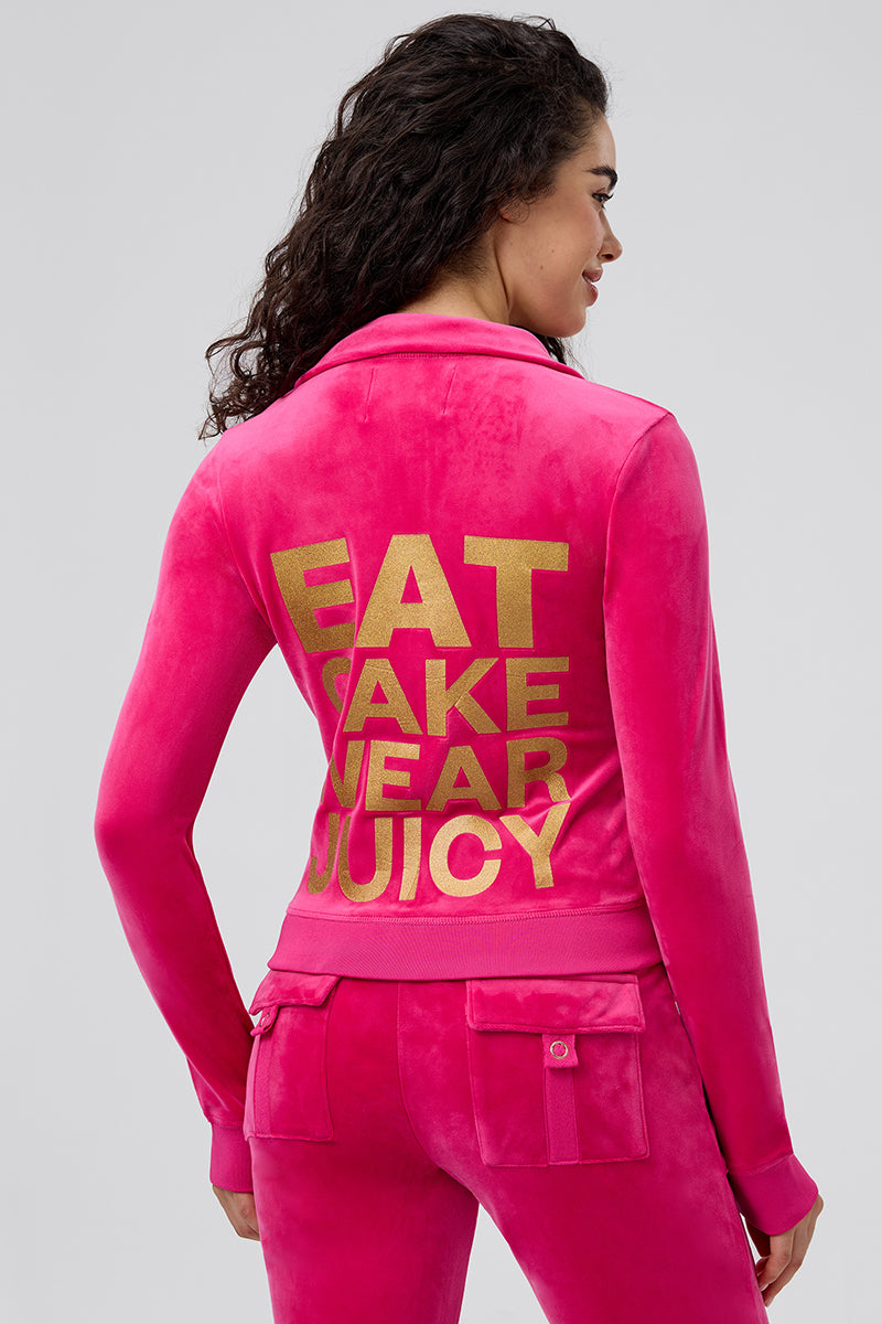 Eat Cake Wear Juicy Mockneck Jacket - Juicy Couture