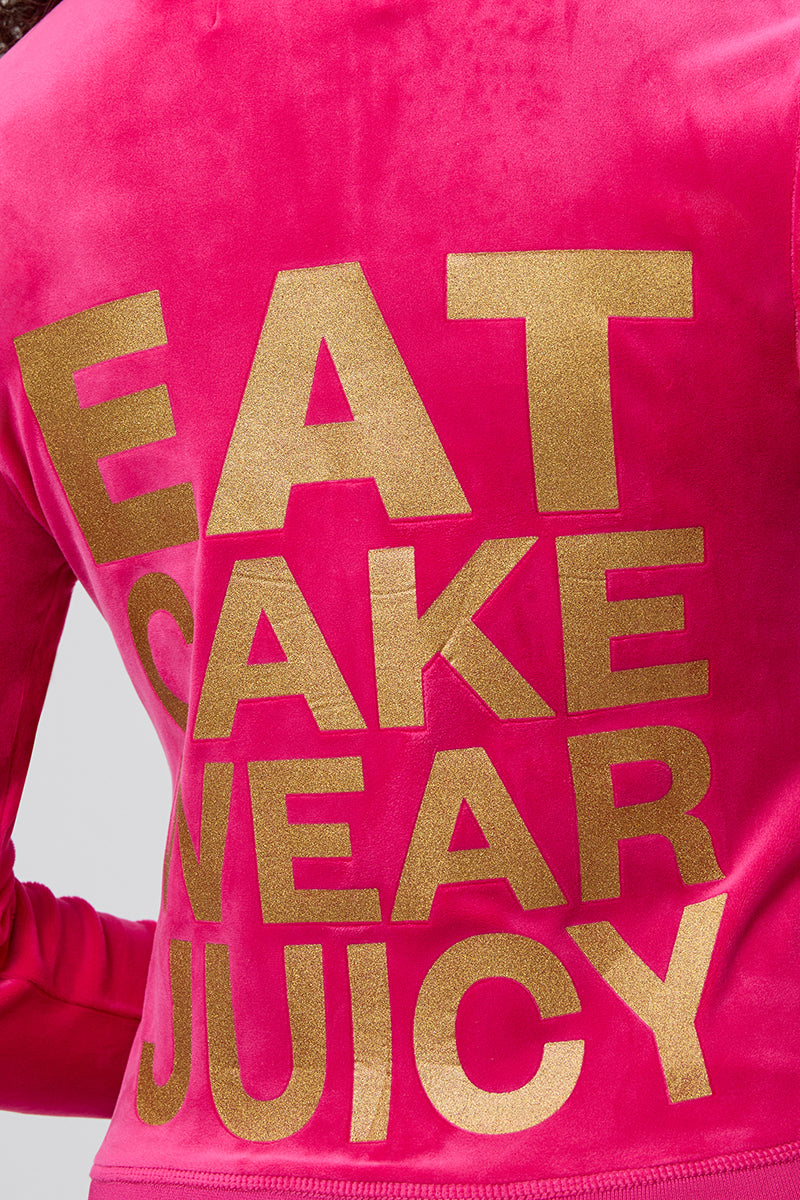 Eat Cake Wear Juicy Mockneck Jacket - Juicy Couture