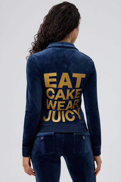 Eat Cake Wear Juicy Mockneck Jacket - Juicy Couture