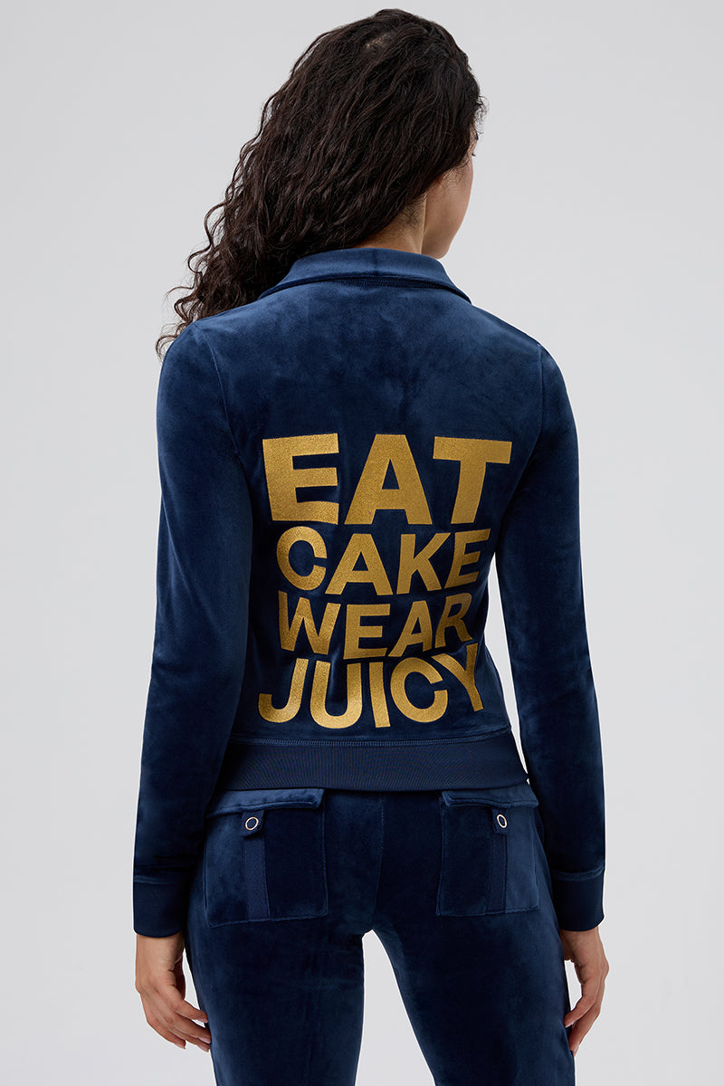 Eat Cake Wear Juicy Mockneck Jacket - Juicy Couture