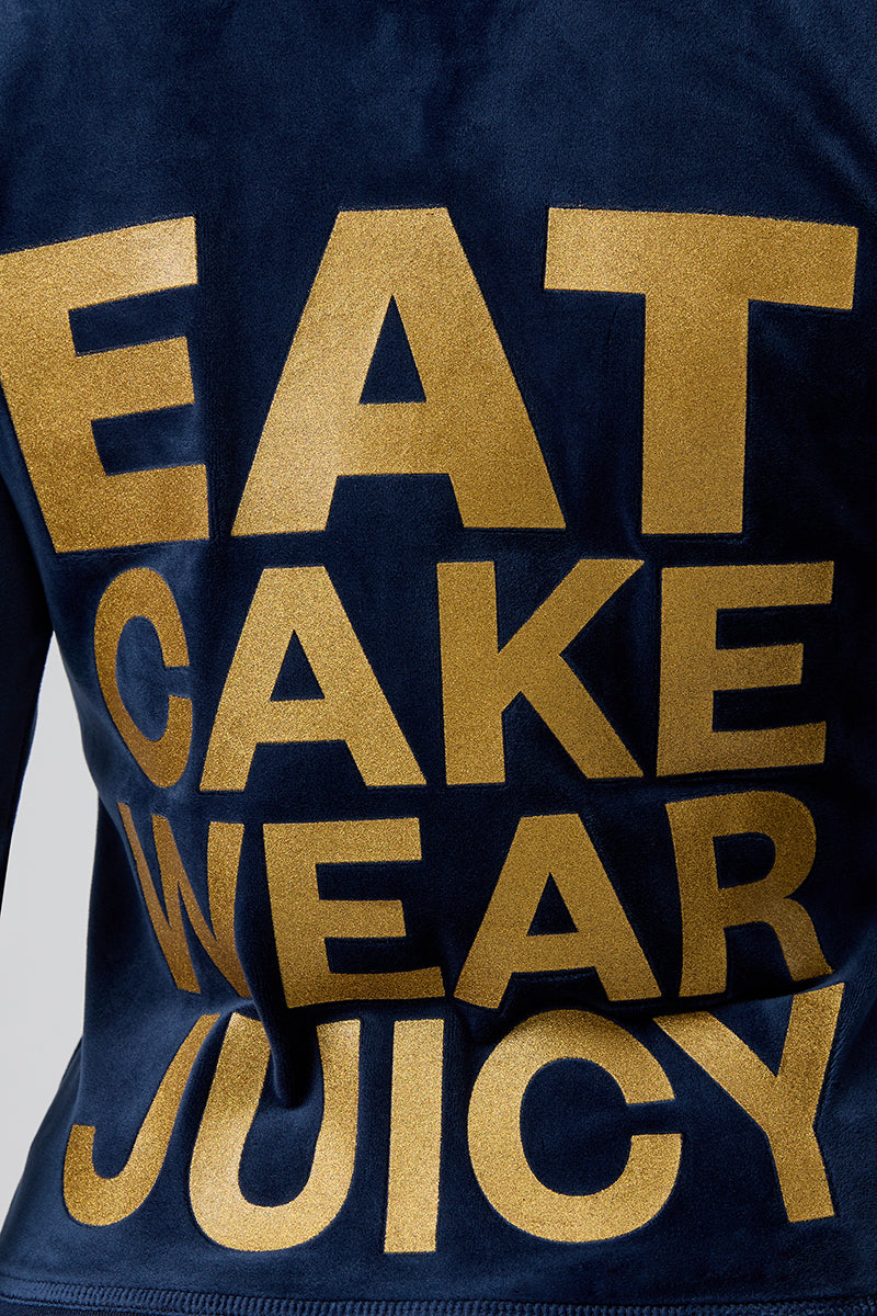 Eat Cake Wear Juicy Mockneck Jacket - Juicy Couture
