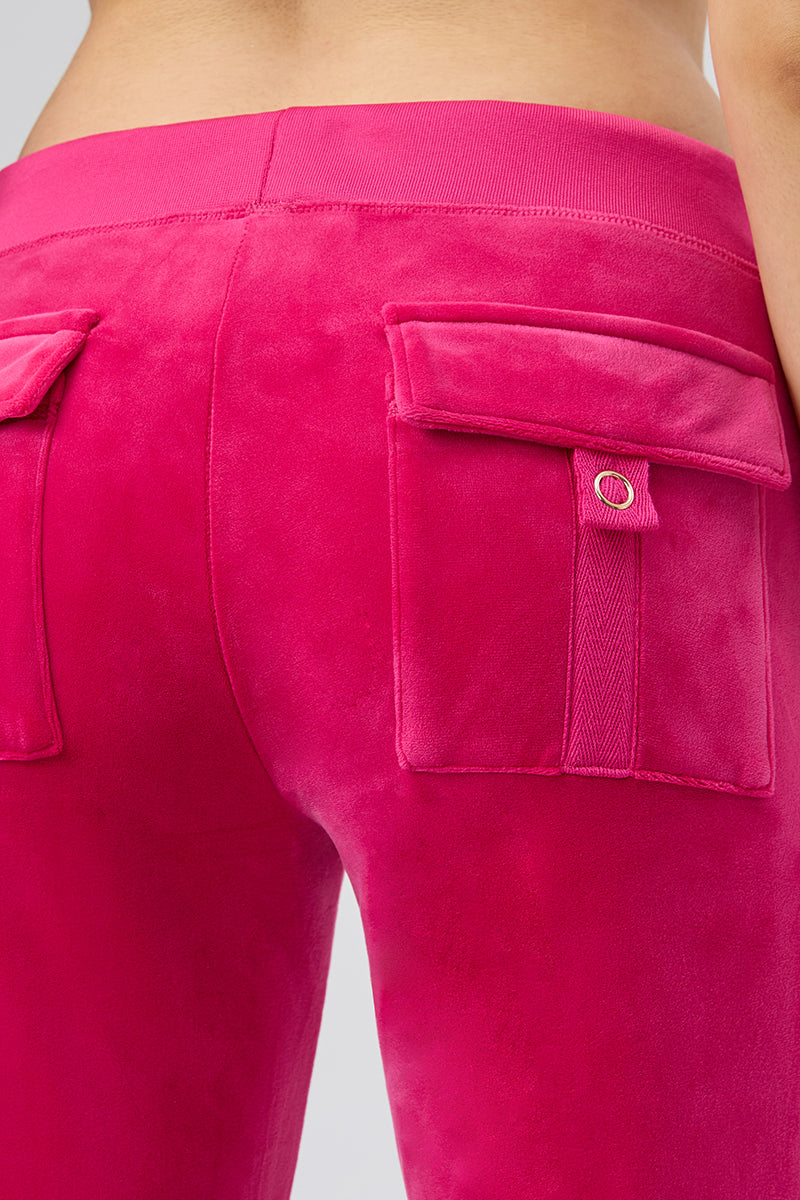 30th Birthday Snap Pocket Velour Pants - Juicy Couture