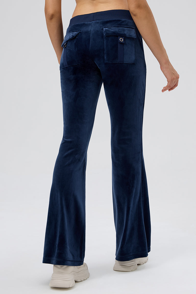 30th Birthday Snap Pocket Velour Pants - Juicy Couture