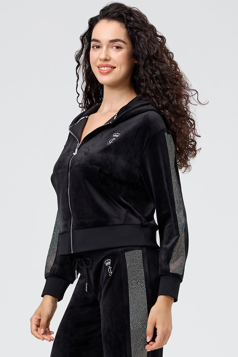 30th Birthday Relaxed Scottie Velour Hoodie - Juicy Couture