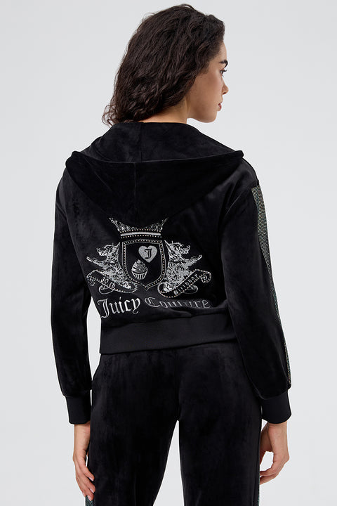 30th Birthday Relaxed Scottie Velour Hoodie - Juicy Couture