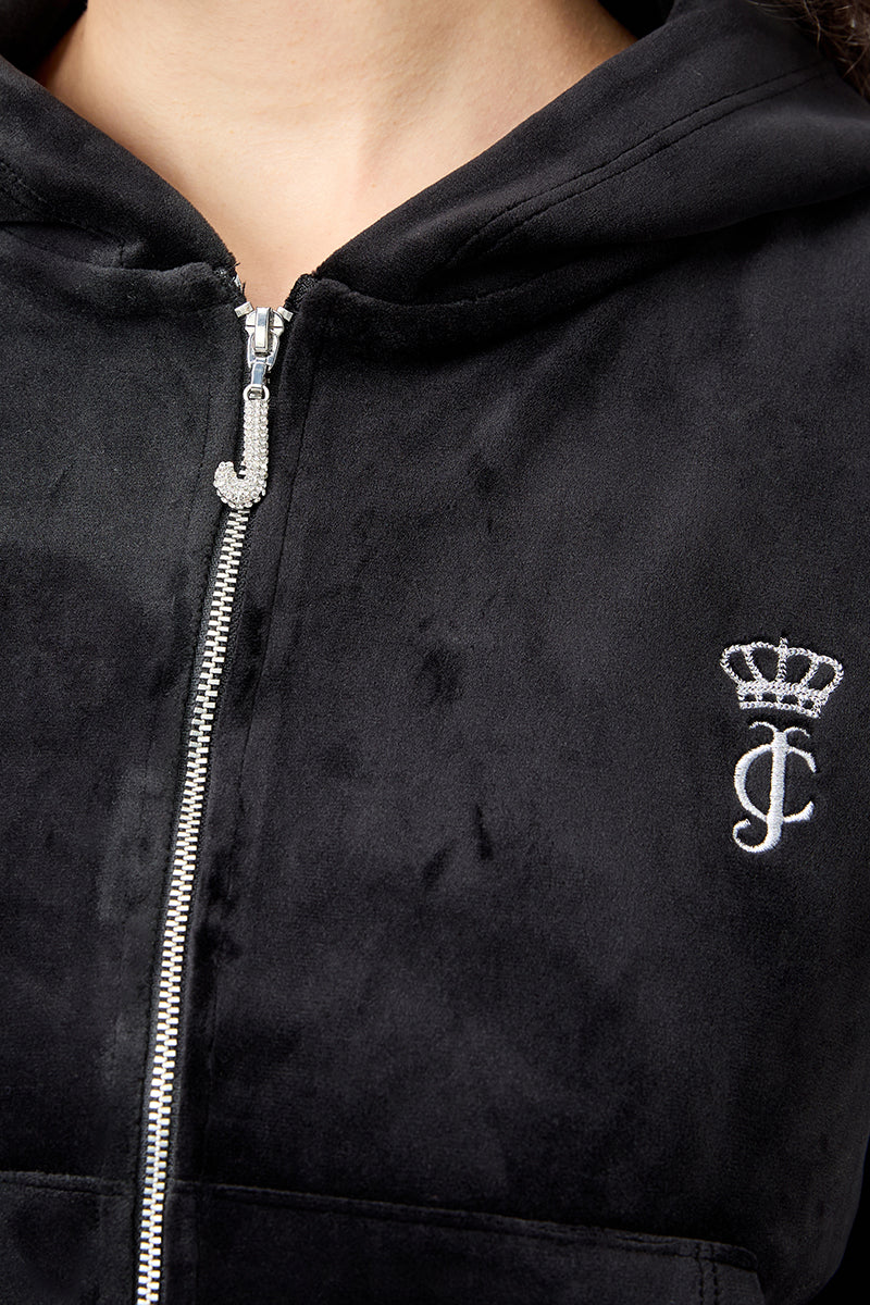 30th Birthday Relaxed Scottie Velour Hoodie - Juicy Couture