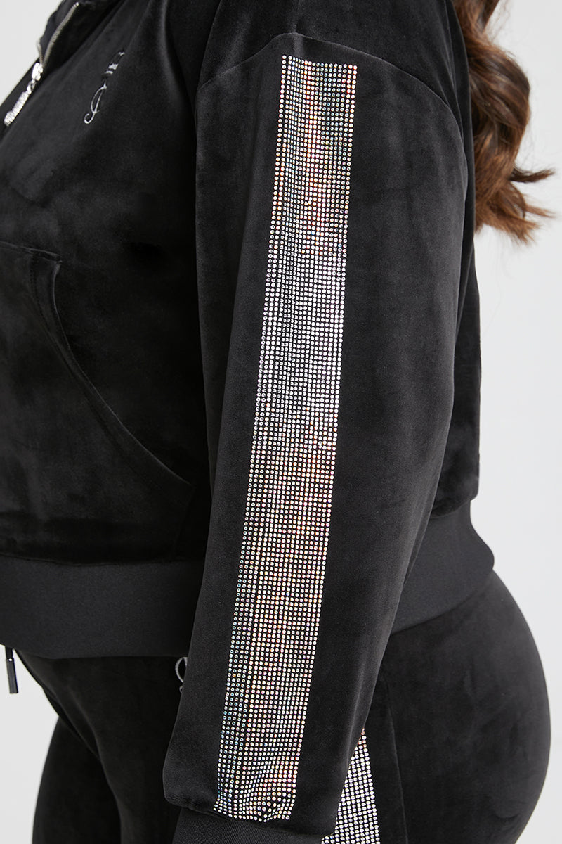 Plus-Size 30th Birthday Relaxed Scottie Velour Hoodie