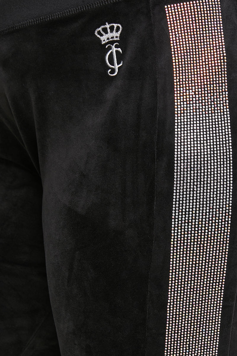 30th Birthday Side Ombre Bling Wide Leg Pants