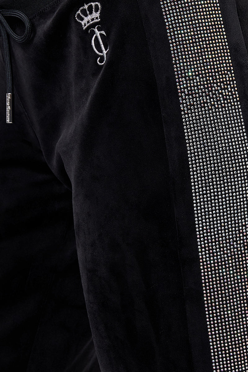 Plus-Size 30th Birthday Side Ombre Bling Wide Leg Pants