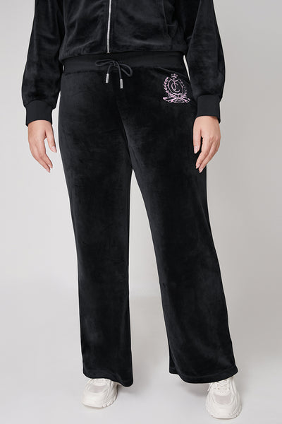 Plus-Size Wide Leg Track Pants - Juicy Couture
