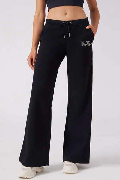 Angel Couture Wide Leg Fleece Pants