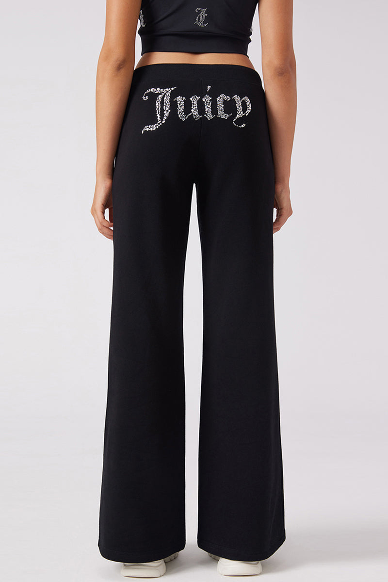 Angel Couture Wide Leg Fleece Pants