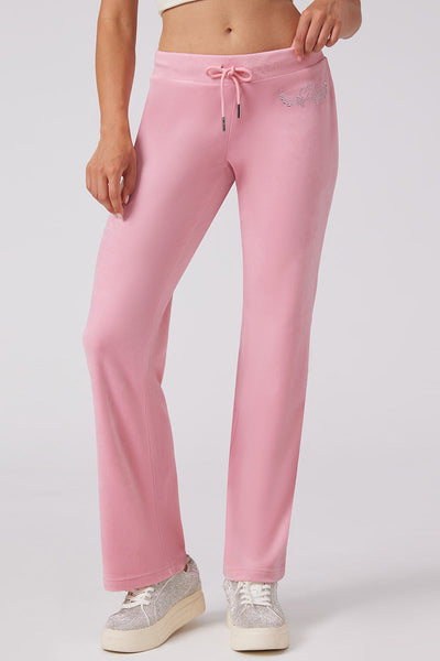 Juicy x Angel Reese Big Bing Velour Track Pants - Juicy Couture