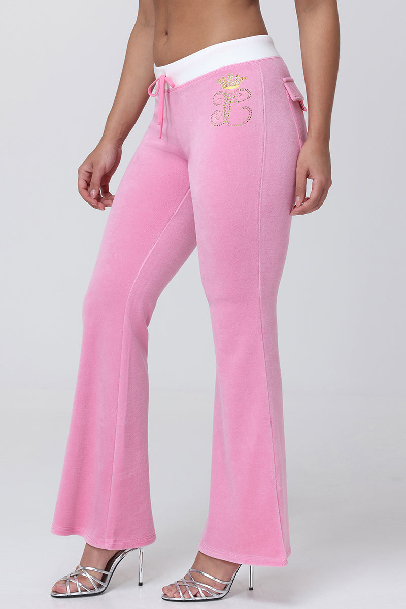 Hollywood Heritage Track Pants - Hot Hot - Vince Camuto