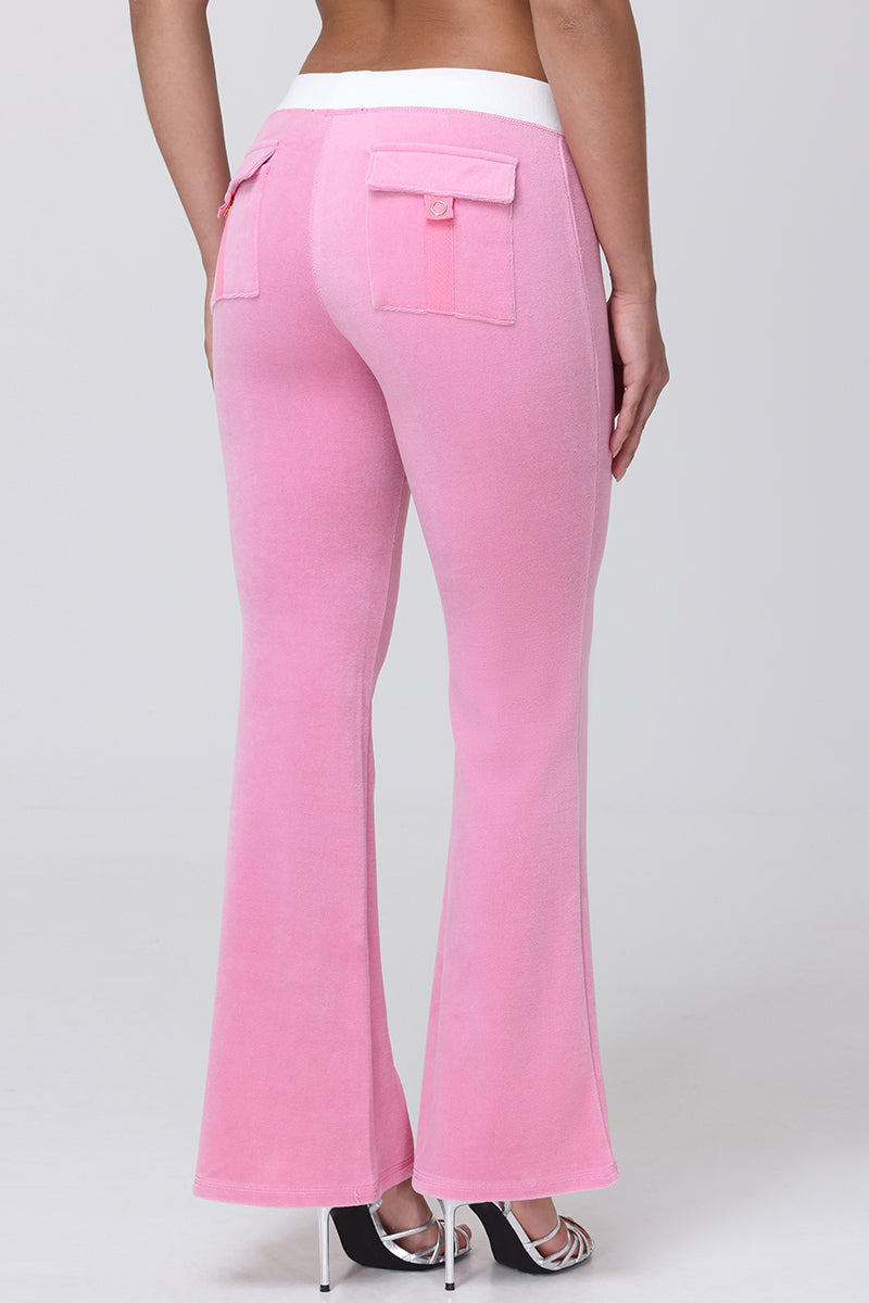 Hollywood Heritage Track Pants - Hot Hot - Juicy Couture