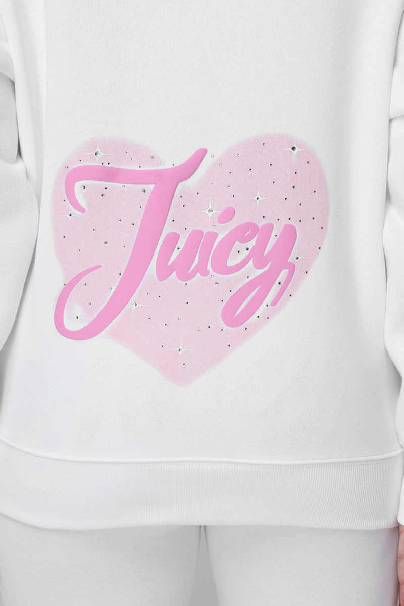 Sweetheart Fleece Oversized Hoodie - Angel - Vince Camuto