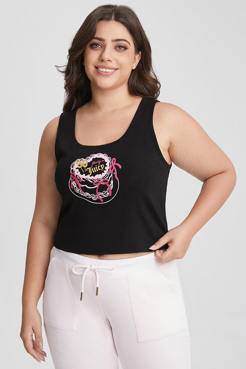 Plus-Size 30th Birthday Cake Tank - Juicy Couture