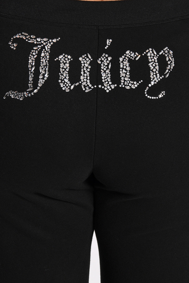 Plus-Size Angel Couture Wide Leg Fleece Pants