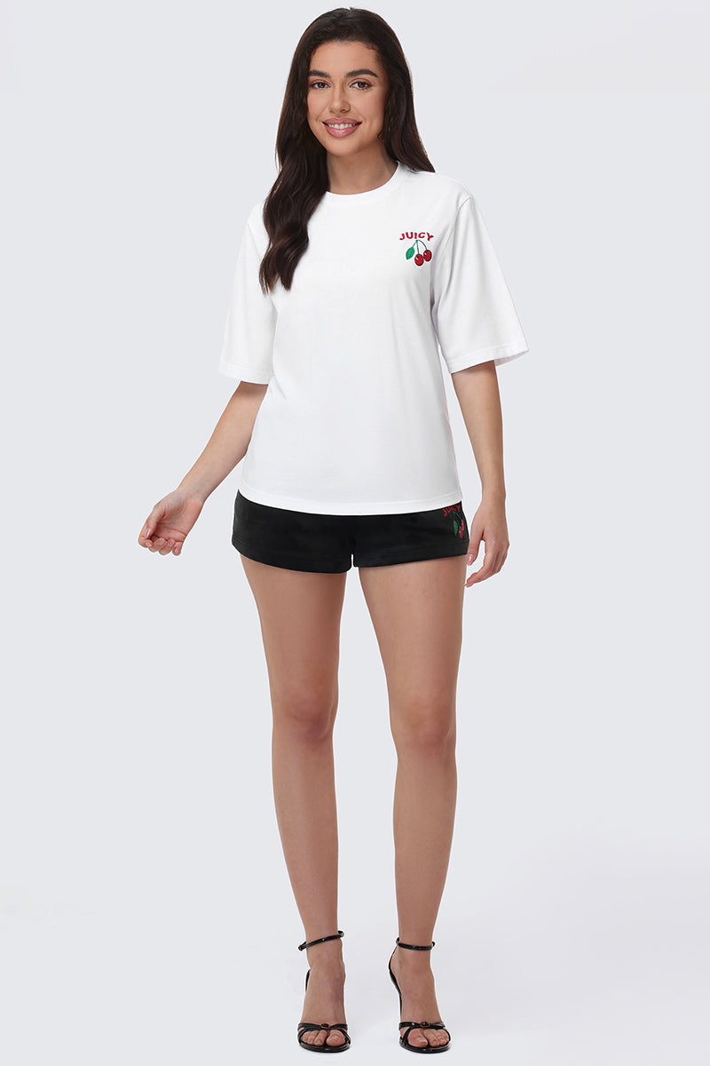 Cherry Bling Graphic Tee – Juicy Couture