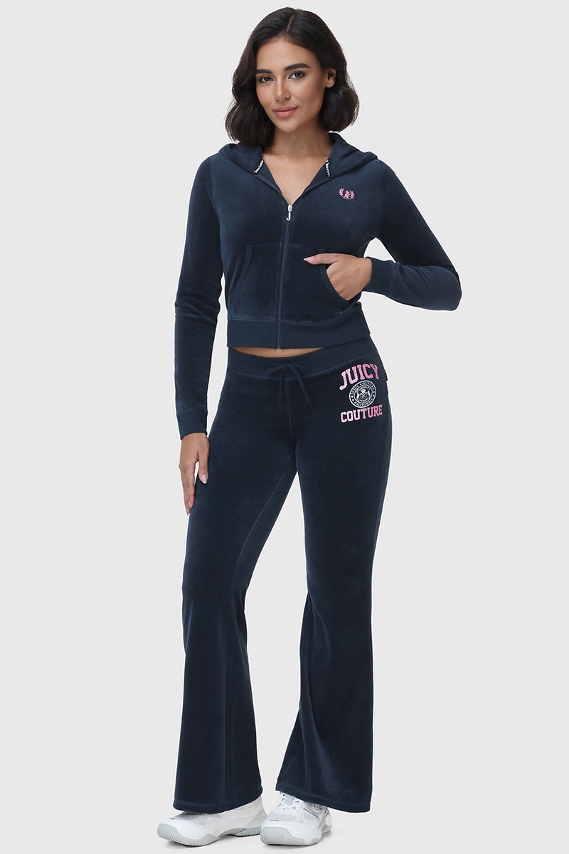 Scottie Cotton Velour Hoodie - Juicy Couture