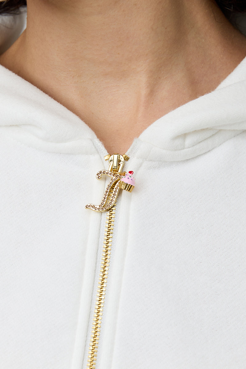 30th Birthday Ombre Fleece Cropped Hoodie - Juicy Couture