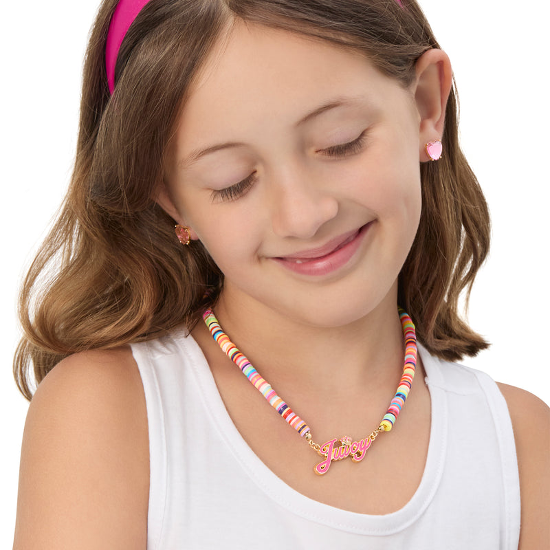 Kids Confetti Beaded Necklace