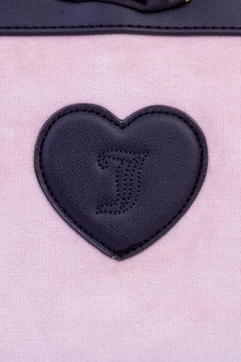 Heritage Core Tote Bag - Dusty Blush/Chocolate Brown - Juicy Couture