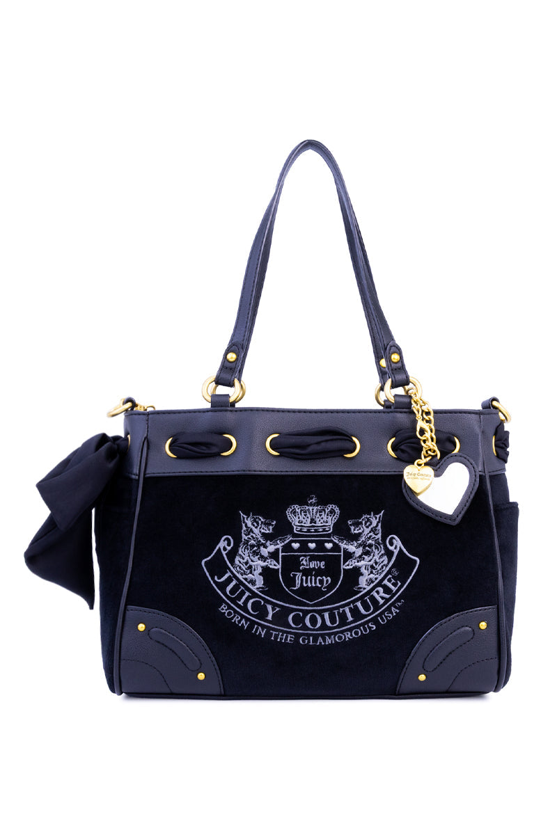 Heritage Core Tote Bag - Liquorice/Liquorice - Juicy Couture
