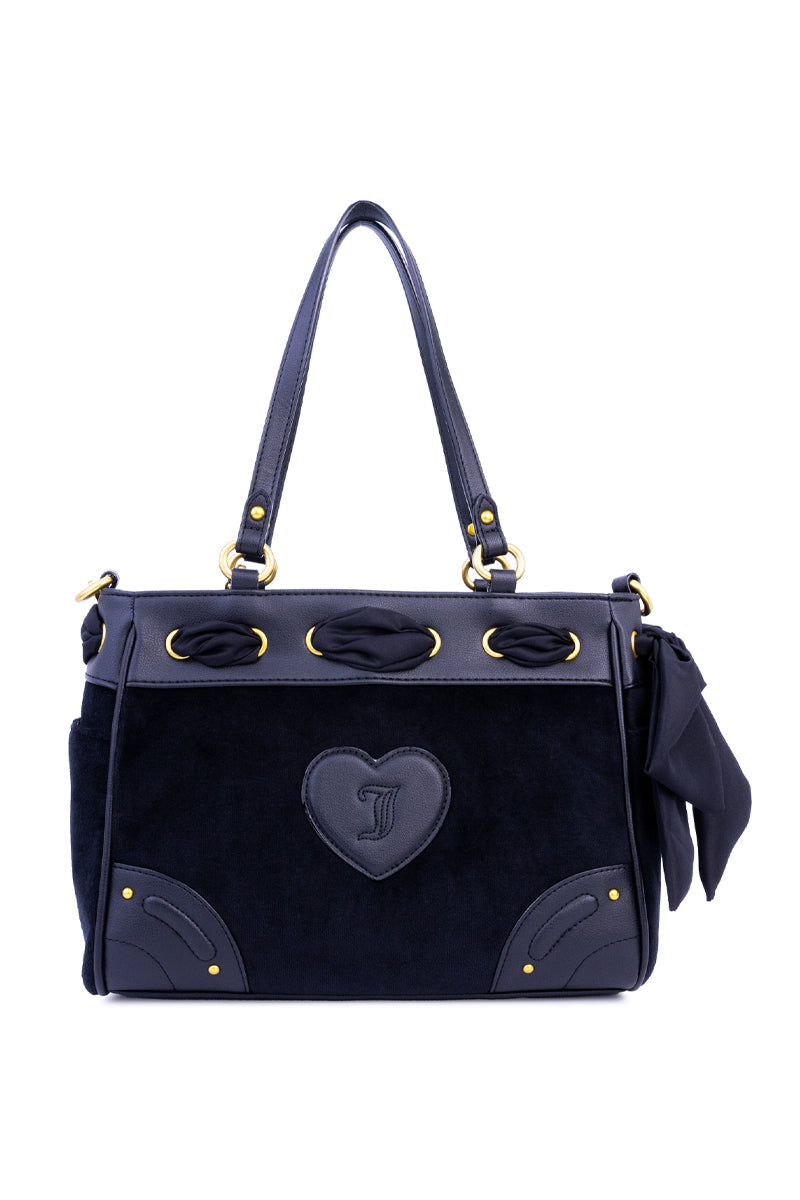 Heritage Core Tote Bag - Liquorice/Liquorice - Juicy Couture