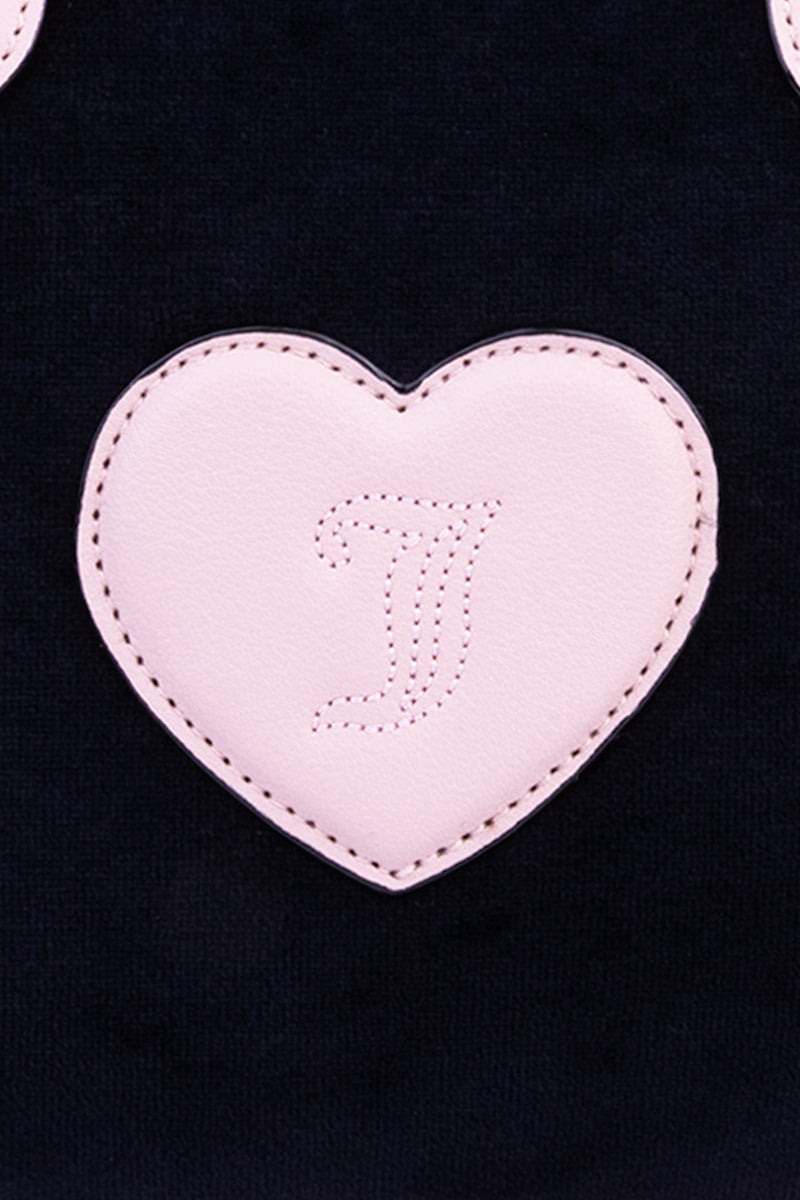 Heritage Core Dome Satchel Bag - Liquorice/Dusty Blush - Juicy Couture