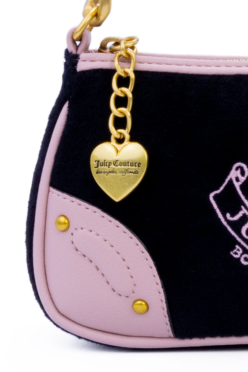 Heritage Core Pochette - Liquorice/Dusty Blush - Juicy Couture