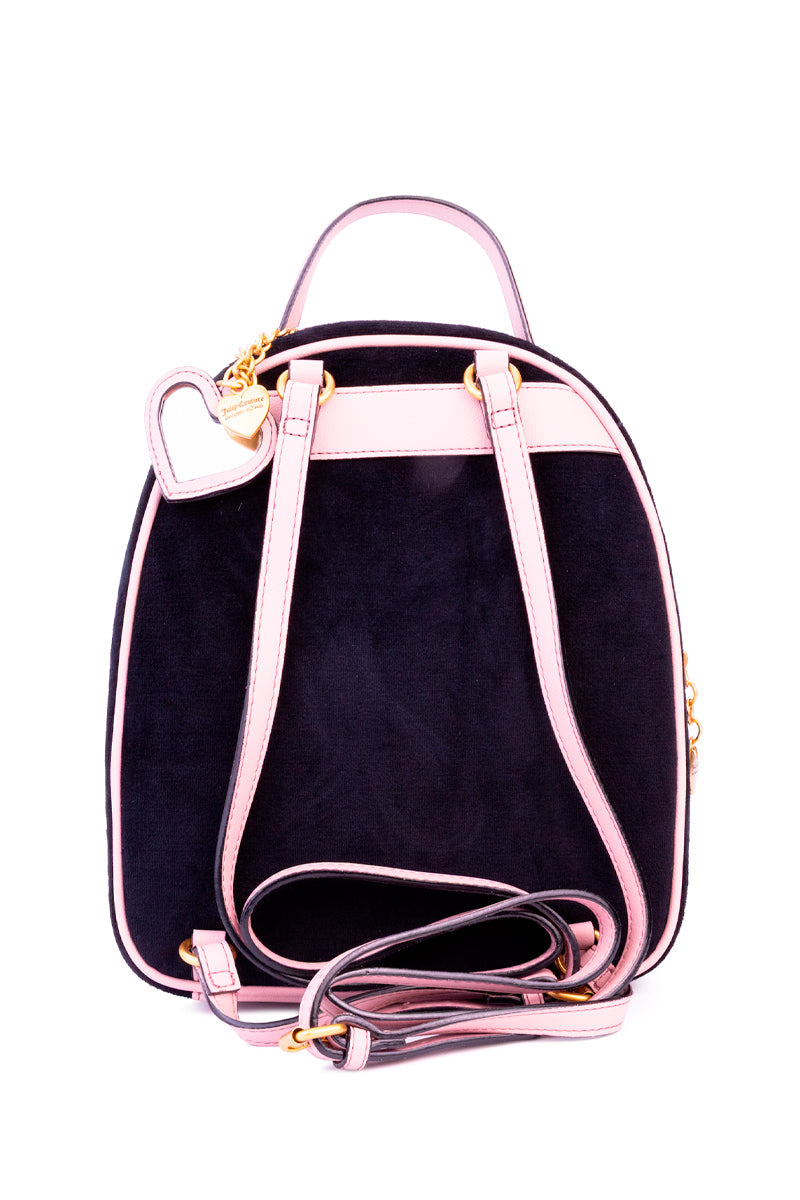 Heritage Core Backpack - Liquorice/Dusty Blush - Juicy Couture