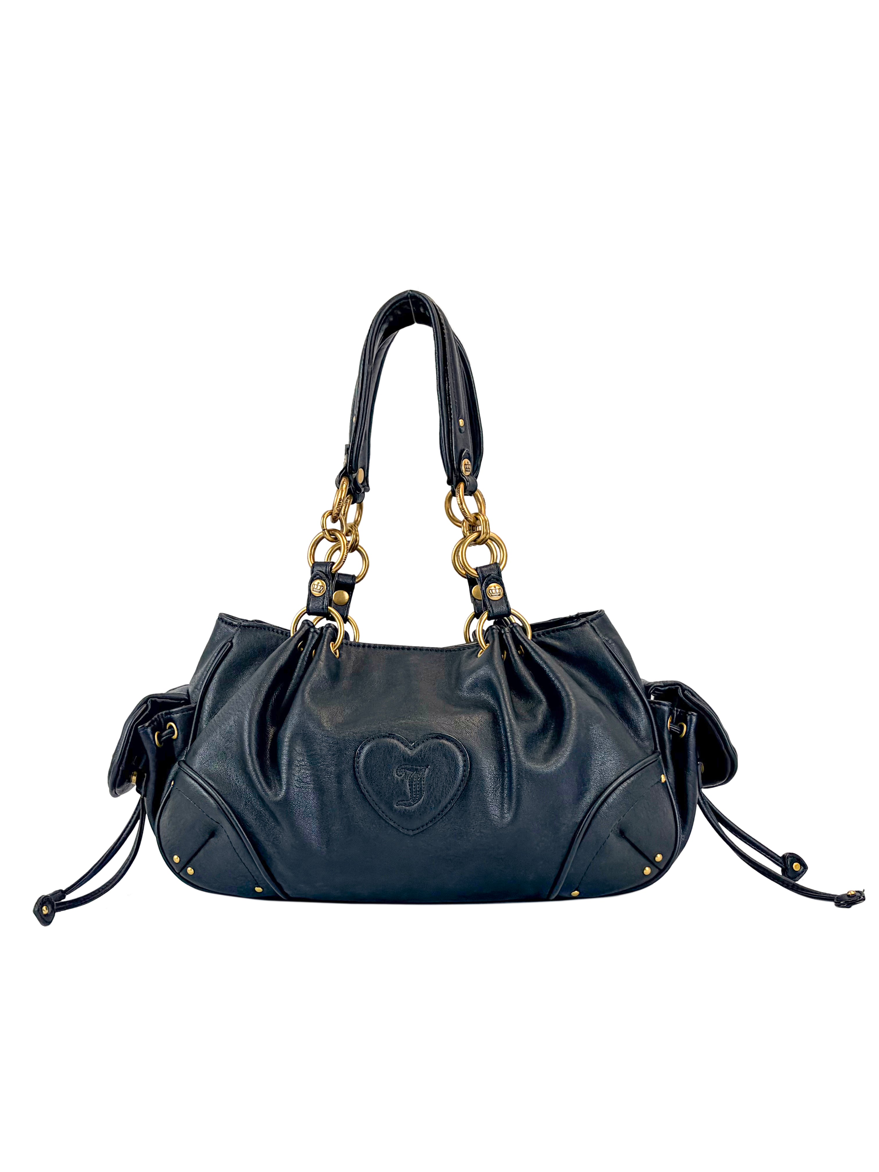 レア　美品　JUICY COUTURE ビンテージ レザー　バッグ 本革 Y2K Vintage Vibes Satchel Bag – Juicy Couture