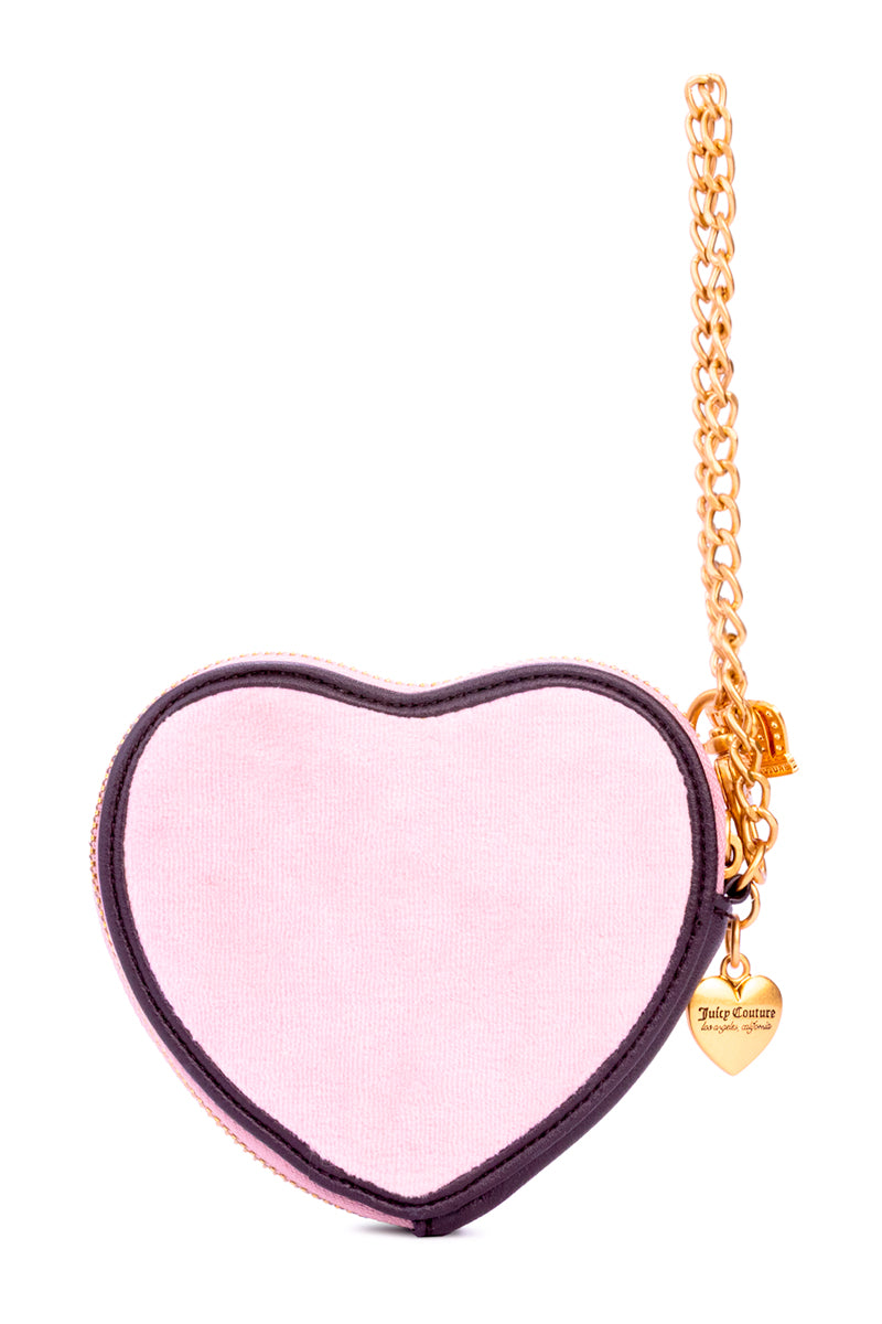 Heritage Core Heart Zip Around Wallet - Juicy Couture