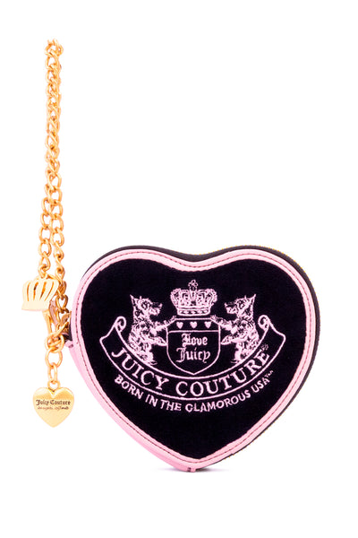 Heritage Core Heart Zip Around Wallet - Juicy Couture