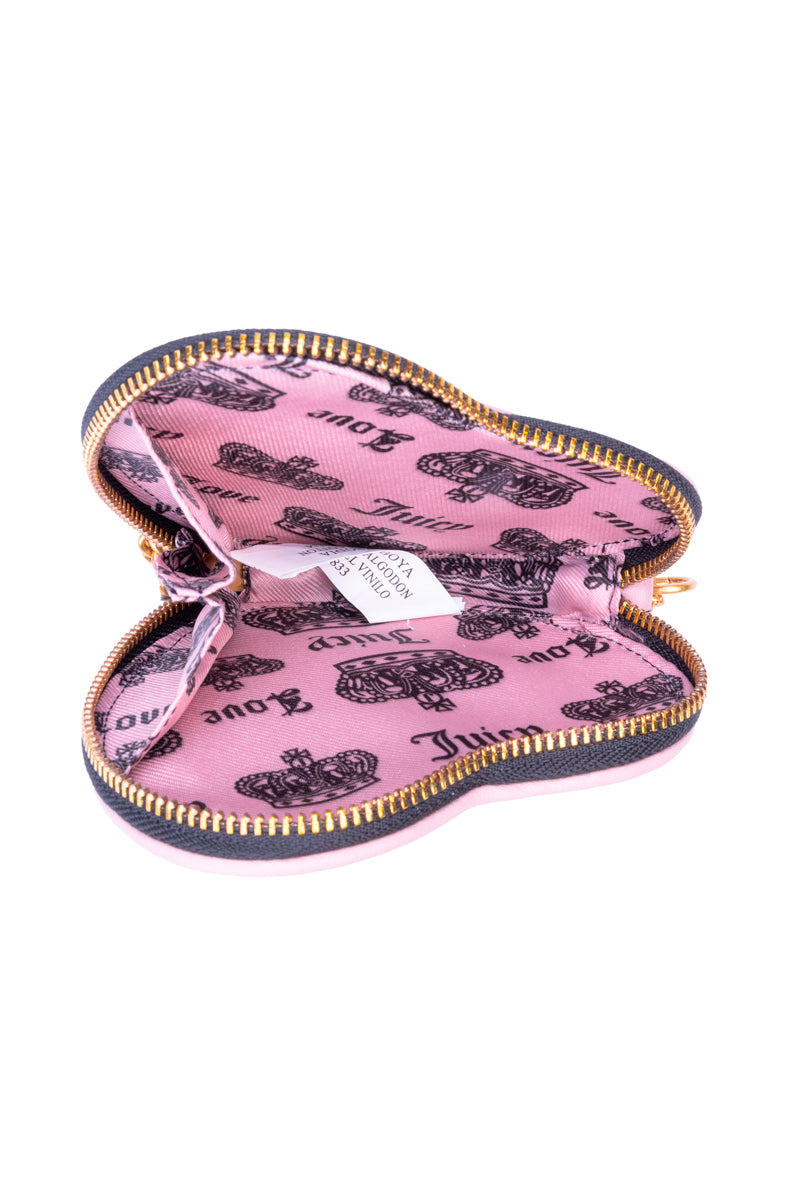 Heritage Core Heart Zip Around Wallet - Juicy Couture