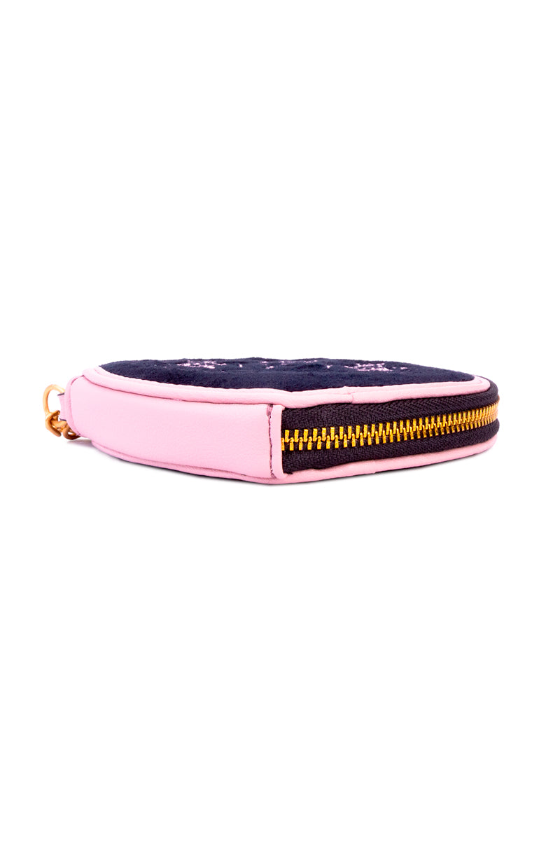 Heritage Core Heart Zip Around Wallet - Juicy Couture
