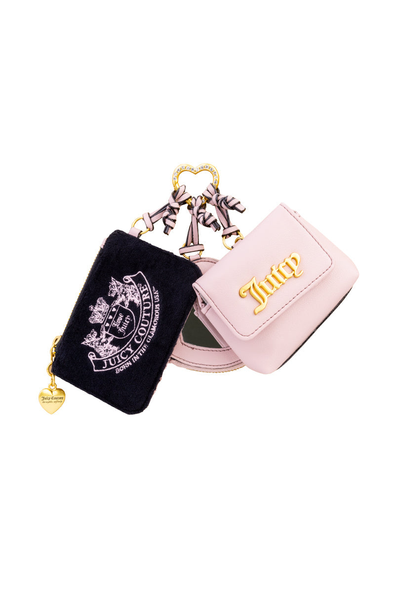 Heritage Core Wristlet Bundle - Liquorice/Dusty Blush - Juicy Couture