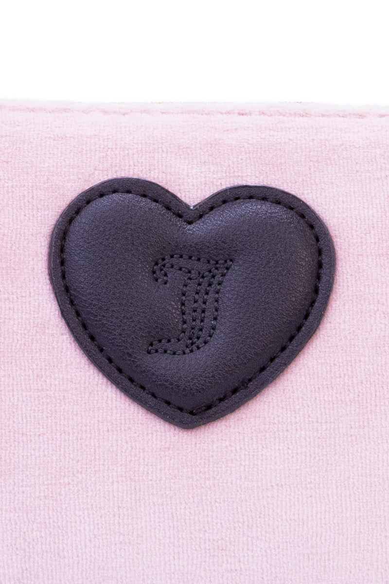 Heritage Core Convertible Wristlet - Dusty Blush/Chocolate Brown - Juicy Couture