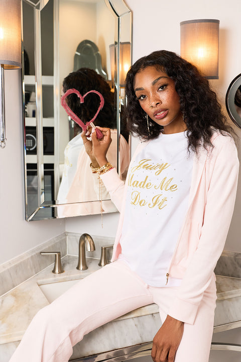 Made Me Do It Oversized Tee - Bleached White - Vince Camuto