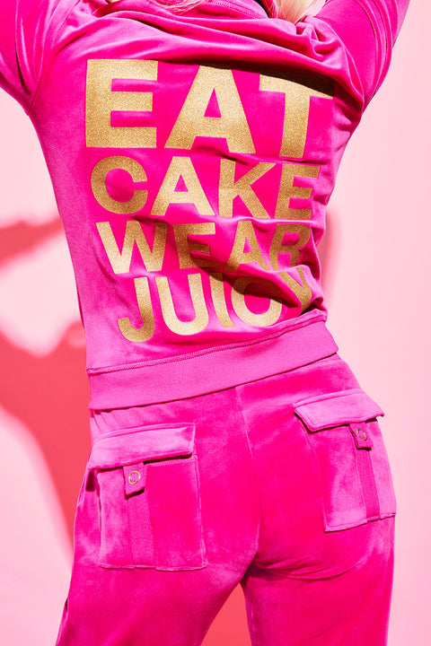 Eat Cake Wear Juicy Mockneck Jacket - Juicy Couture