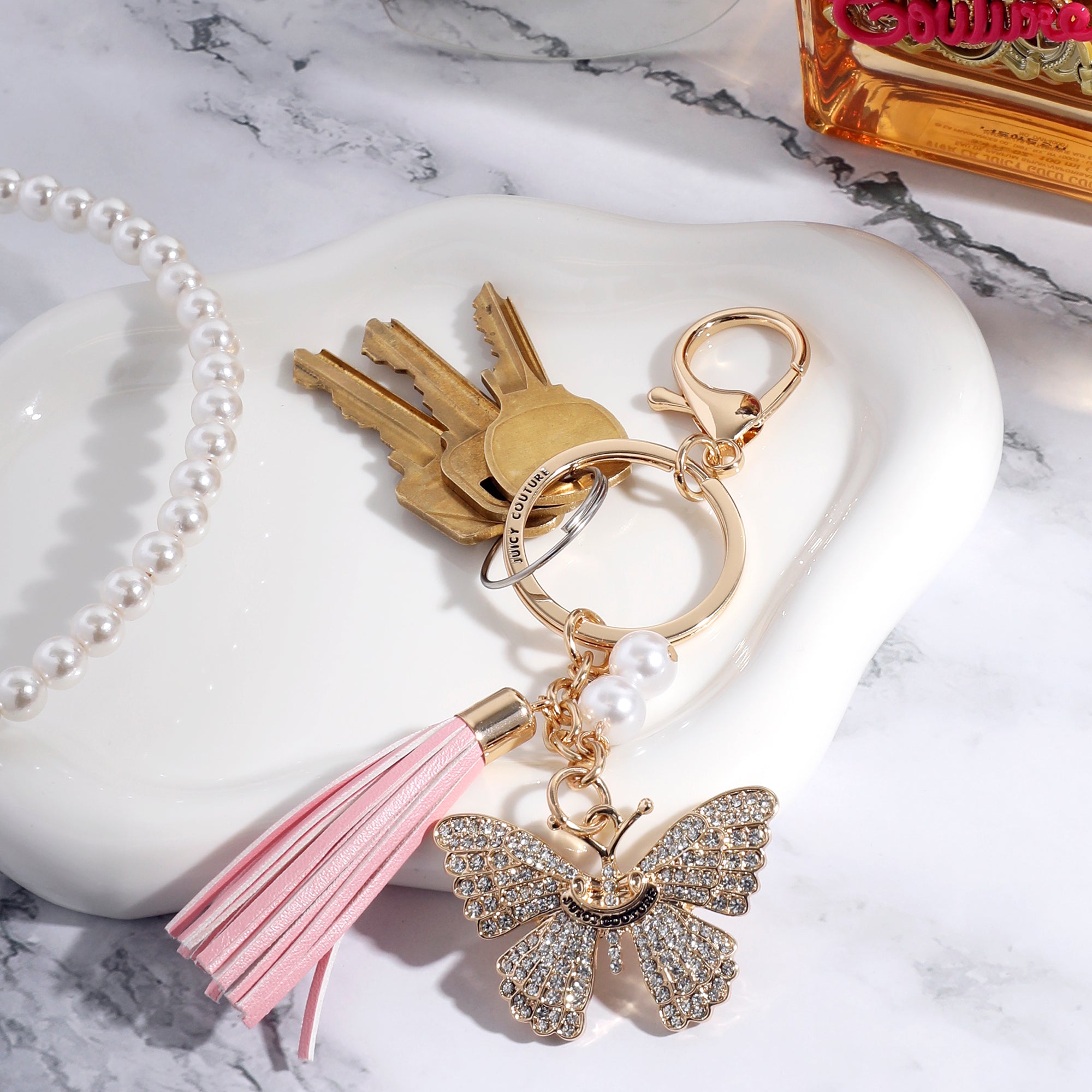Butterfly Keychain - Juicy Couture