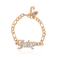 Juicy Script Crystal Chain Bracelet - Juicy Couture