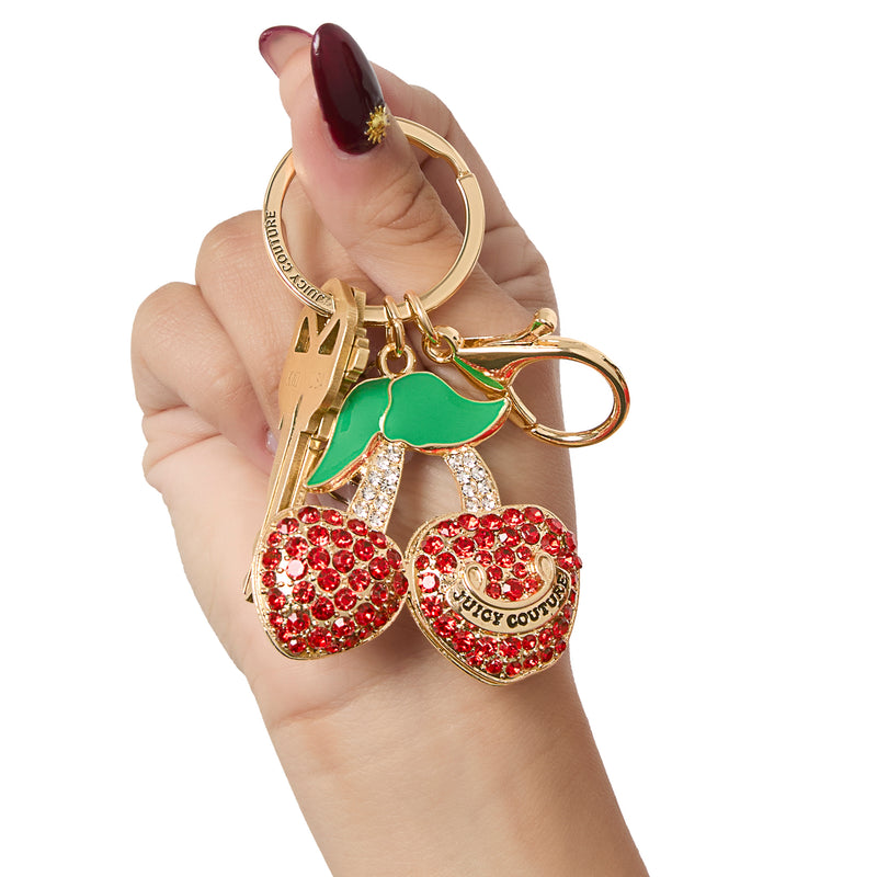 Cherry Charm Keychain - Juicy Couture