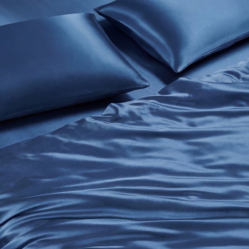Solid Satin Sheet Set
