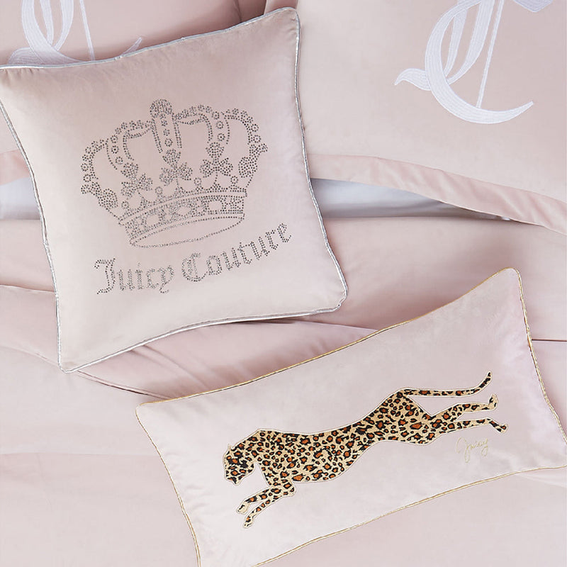Gothic Rhinestone Crown Pillow