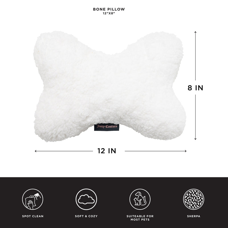 Pet Throw Blanket & Bone Pillow 2-Piece Set